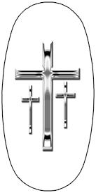 DASOV 517 SL WT Silver 3 Crosses White Background copy